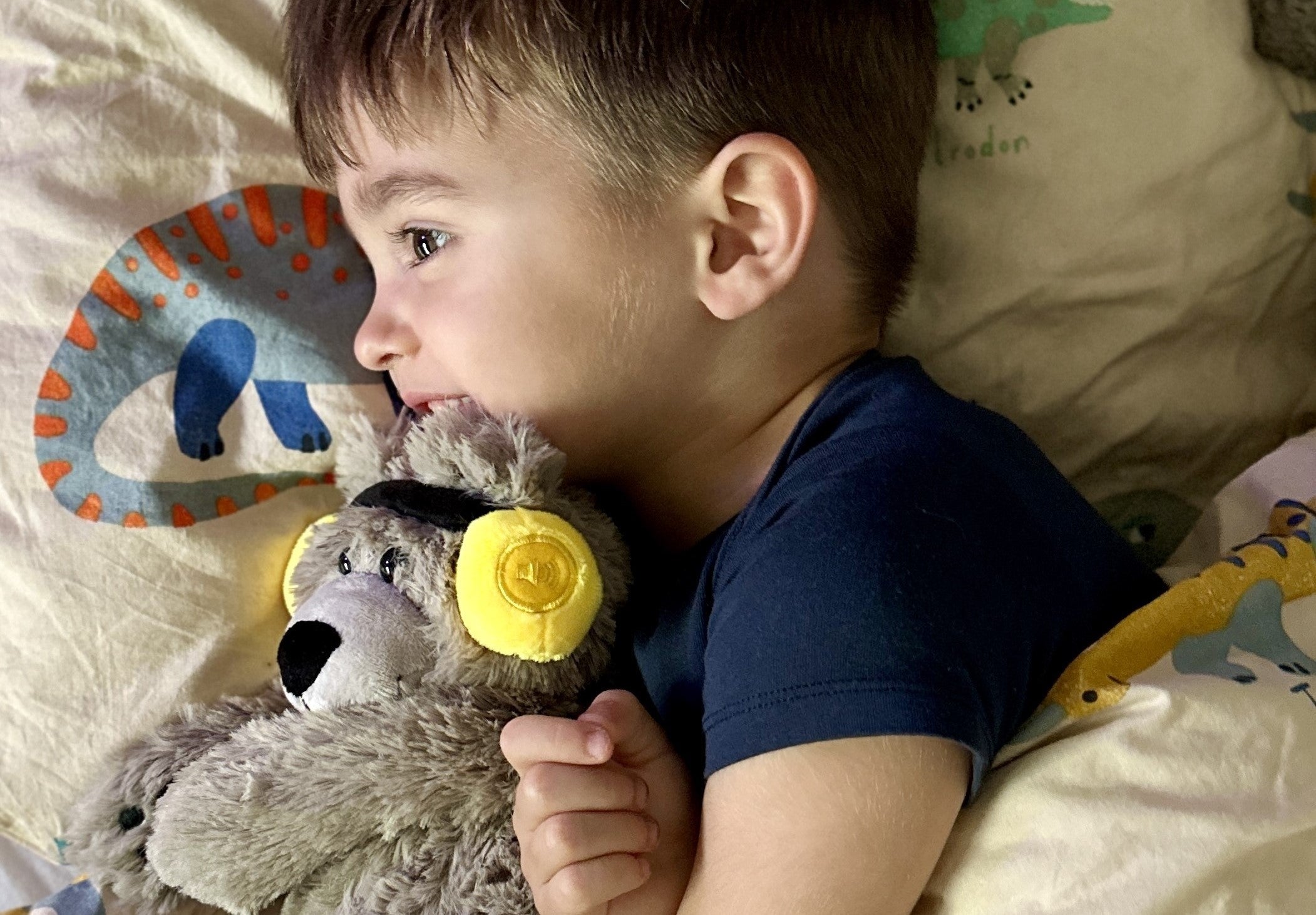 Baby knuffel met hartslag