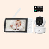 Moon Wifi Connected | Babyfoon 5 inch met wifi
