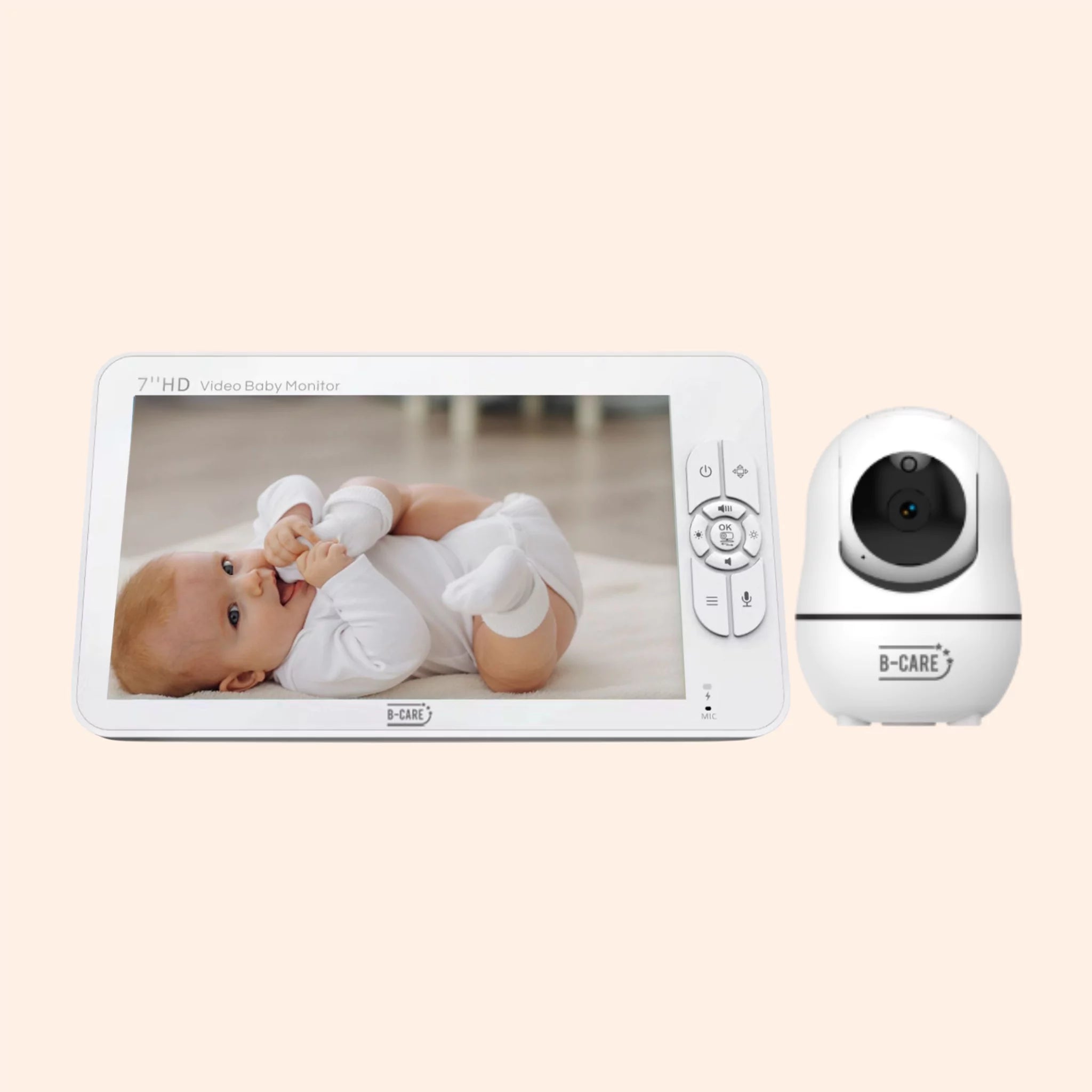 sparkle ultimate babyfoon 7 inch met camera