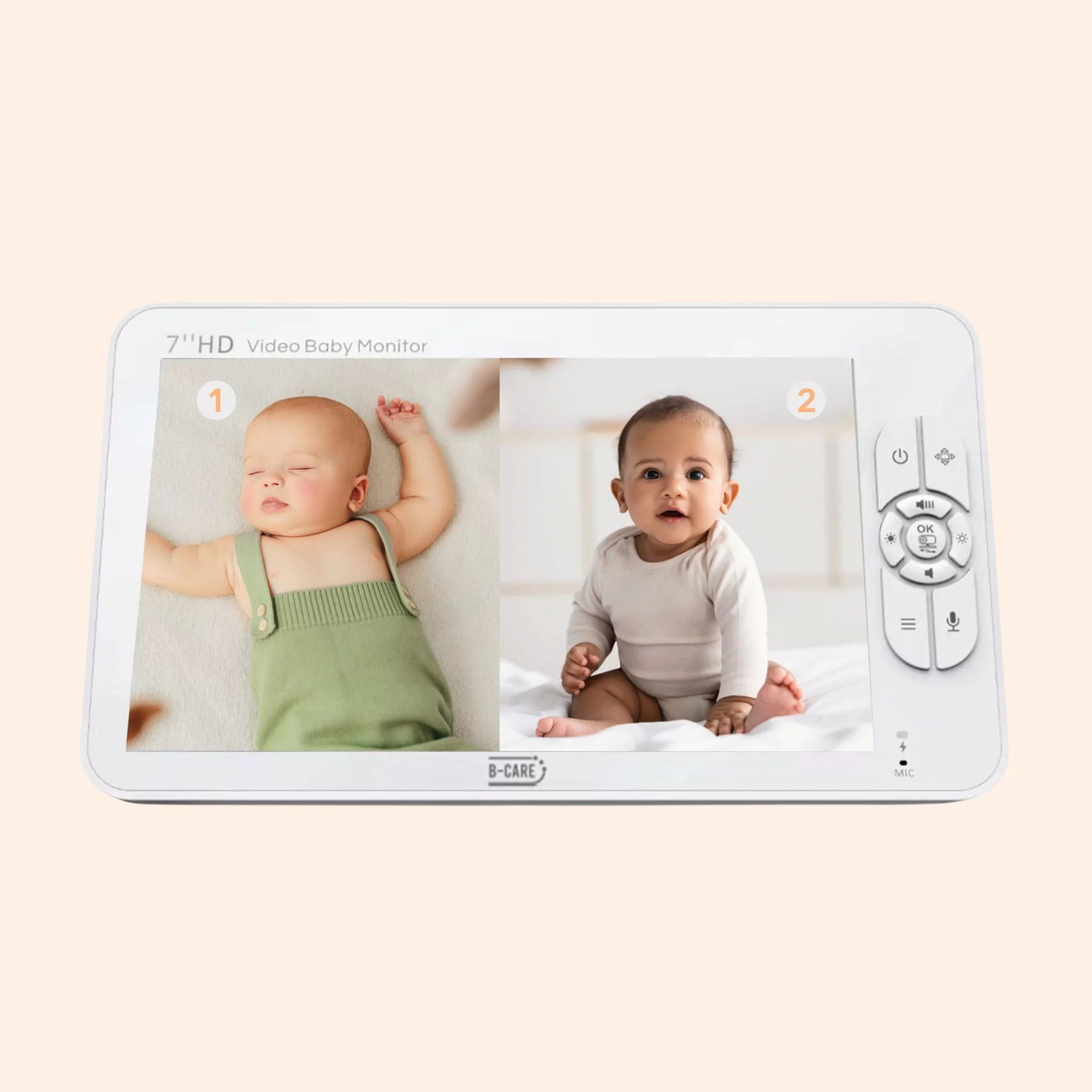 sparkle ultimate babyfoon 7 inch met camera